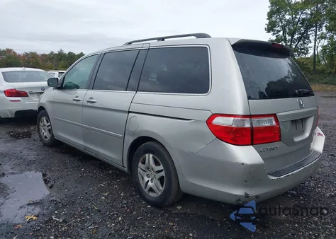 2007 Honda Odyssey Ex-L z USA, uszkodzony, nr VIN 5FNRL38687B036863